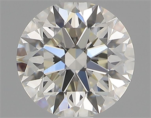 Picture of Natural Diamond 1.01 Carats, Round with Excellent Cut, I Color, VVS1 Clarity and Certified by IGI