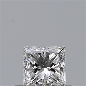 Foto Diamante Natural 0.26 quilates, Princesa , Color F, claridad VS1 y certificado GIA de