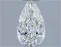 Natural Diamond 0.71 Carats, Pear with  Cut, I Color, VS1 Clarity and Certified by IGI