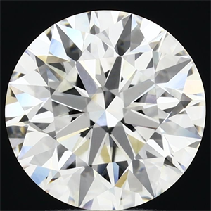 Picture of Lab Grown Diamond 3.71 Carats, Round with Excellent Cut, E Color, VVS2 Clarity and Certified by IGI