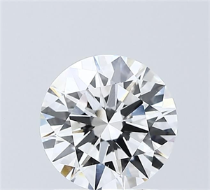 Picture of Lab Grown Diamond 1.50 Carats, Round with Ideal Cut, D Color, VVS2 Clarity and Certified by IGI