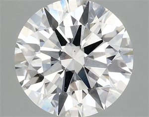 Picture of Lab Grown Diamond 2.88 Carats, Round with Ideal Cut, F Color, VS2 Clarity and Certified by IGI