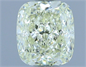 Natural Diamond 1.02 Carats, Cushion with  Cut, M Color, VS2 Clarity and Certified by GIA