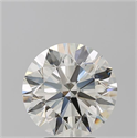 Diamante Natural 3.51 quilates, Redondo , Color J, claridad VVS2 y certificado IGI