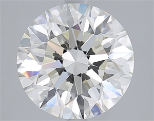 Picture of Natural Diamond 4.51 Carats, Round with Excellent Cut, I Color, VVS1 Clarity and Certified by IGI