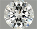 Natural Diamond 0.70 Carats, Round with Excellent Cut, F Color, SI2 Clarity and Certified by GIA