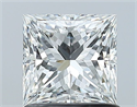 Natural Diamond 1.02 Carats, Princess with  Cut, G Color, VS2 Clarity and Certified by GIA
