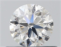 Diamante Natural 0.50 quilates, Redondo , Color H, claridad VS2 y certificado GIA