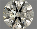 Natural Diamond 0.71 Carats, Round with Excellent Cut, M Color, VS1 Clarity and Certified by GIA