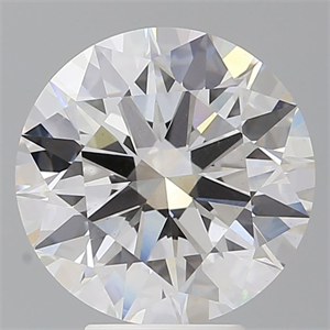 Picture of Lab Grown Diamond 5.10 Carats, Round with Ideal Cut, E Color, VS1 Clarity and Certified by IGI