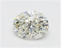 Diamante Natural 1.01 quilates, Ovalado , Color H, claridad SI2 y certificado IGI