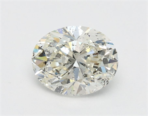 Foto Diamante Natural 1.01 quilates, Ovalado , Color H, claridad SI2 y certificado IGI de