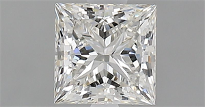 Foto Diamante Natural 0.81 quilates, Princesa , Color I, claridad VVS1 y certificado GIA de