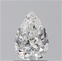 Natural Diamond 1.01 Carats, Pear with  Cut, F Color, VS1 Clarity and Certified by GIA