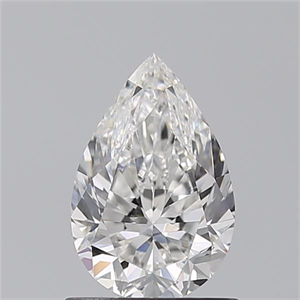 Picture of Natural Diamond 1.01 Carats, Pear with  Cut, F Color, VS1 Clarity and Certified by GIA