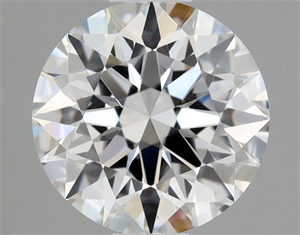 Picture of Natural Diamond 0.70 Carats, Round with Excellent Cut, D Color, VVS2 Clarity and Certified by GIA