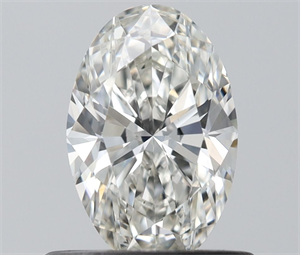 Picture of Natural Diamond 0.60 Carats, Oval with  Cut, H Color, VS1 Clarity and Certified by IGI