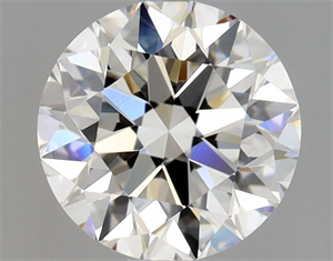 Picture of Natural Diamond 0.90 Carats, Round with Excellent Cut, H Color, VVS1 Clarity and Certified by GIA