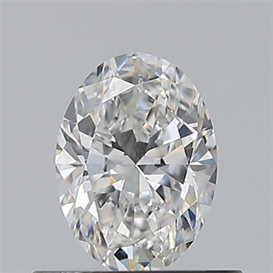 Picture of Natural Diamond 0.50 Carats, Oval with  Cut, E Color, VS1 Clarity and Certified by GIA