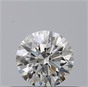 Diamante Natural 0.41 quilates, Redondo , Color G, claridad IF y certificado GIA