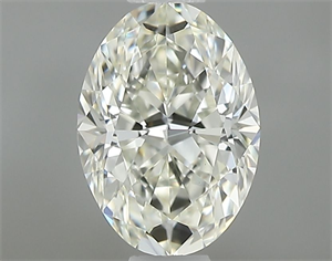 Picture of Natural Diamond 0.60 Carats, Oval with  Cut, K Color, VS1 Clarity and Certified by GIA