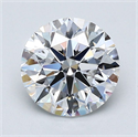 Diamante Natural 1.50 quilates, Redondo , Color D, claridad VS2 y certificado GIA