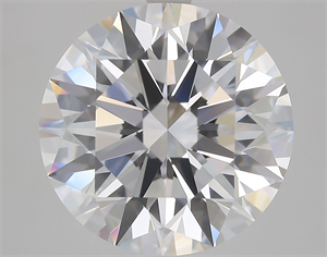 Picture of Natural Diamond 5.08 Carats, Round with Excellent Cut, D Color, FL Clarity and Certified by GIA