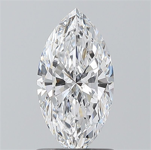 Picture of Natural Diamond 1.06 Carats, Marquise with  Cut, D Color, FL Clarity and Certified by GIA