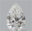 Natural Diamond 0.70 Carats, Pear with  Cut, F Color, VS1 Clarity and Certified by GIA