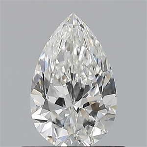 Picture of Natural Diamond 0.70 Carats, Pear with  Cut, F Color, VS1 Clarity and Certified by GIA