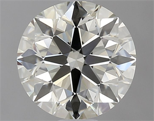 Picture of Natural Diamond 0.82 Carats, Round with Excellent Cut, K Color, VVS2 Clarity and Certified by IGI