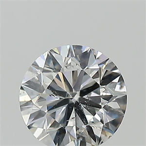 Picture of Natural Diamond 1.01 Carats, Round with Very Good Cut, G Color, I1 Clarity and Certified by GIA