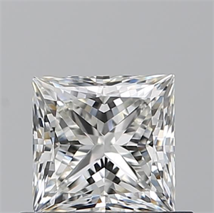 Picture of Natural Diamond 0.70 Carats, Princess with  Cut, H Color, VS1 Clarity and Certified by GIA