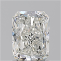 Natural Diamond 1.20 Carats, Radiant with  Cut, I Color, VS1 Clarity and Certified by GIA
