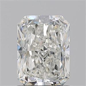 Picture of Natural Diamond 1.20 Carats, Radiant with  Cut, I Color, VS1 Clarity and Certified by GIA