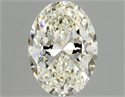 Diamante Natural 1.00 quilates, Ovalado , Color K, claridad VS1 y certificado GIA