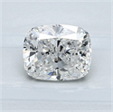 Diamante Natural 1.21 quilates, Del cojín , Color D, claridad SI2 y certificado GIA