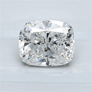 Foto Diamante Natural 1.21 quilates, Del cojín , Color D, claridad SI2 y certificado GIA de