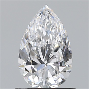 Picture of Natural Diamond 0.80 Carats, Pear with  Cut, D Color, VS2 Clarity and Certified by GIA