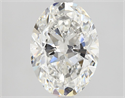 Diamante Natural 1.80 quilates, Ovalado , Color G, claridad VS1 y certificado GIA