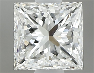 Picture of Natural Diamond 0.60 Carats, Princess with  Cut, G Color, VVS1 Clarity and Certified by GIA