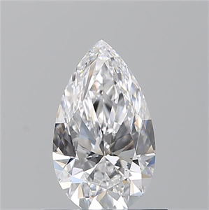 Foto Diamante Natural 0.70 quilates, De pera , Color D, claridad VS2 y certificado GIA de