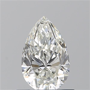 Foto Diamante Natural 0.71 quilates, De pera , Color I, claridad VVS1 y certificado GIA de