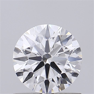 Picture of Lab Grown Diamond 0.85 Carats, Round with Ideal Cut, D Color, VVS2 Clarity and Certified by IGI