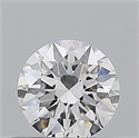Diamante Natural 0.50 quilates, Redondo , Color D, claridad VS1 y certificado GIA