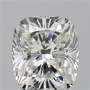 Foto Diamante Natural 2.01 quilates, Del cojín , Color J, claridad VS2 y certificado GIA de