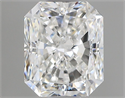 Natural Diamond 0.90 Carats, Radiant with  Cut, G Color, VS2 Clarity and Certified by GIA