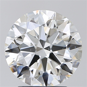 Foto Diamante Natural 3.01 quilates, Redondo , Color G, claridad VS2 y certificado GIA de