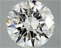Diamante Natural 3.01 quilates, Redondo , Color H, claridad IF y certificado GIA