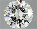 Diamante Natural 3.01 quilates, Redondo , Color H, claridad IF y certificado GIA